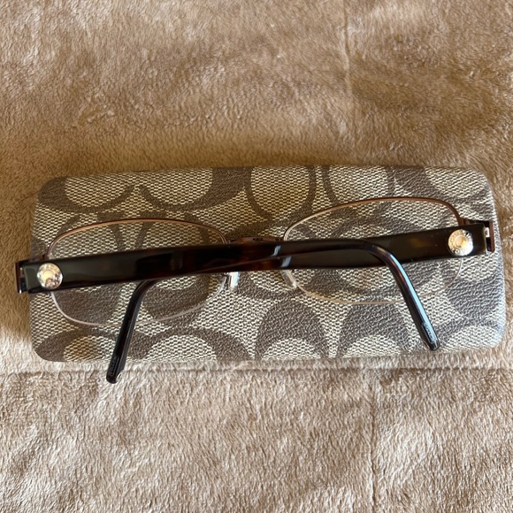 COACH “Adalaide” 223 Tan Eyeglasses Frame  51-18-135 - Picture 4 of 16